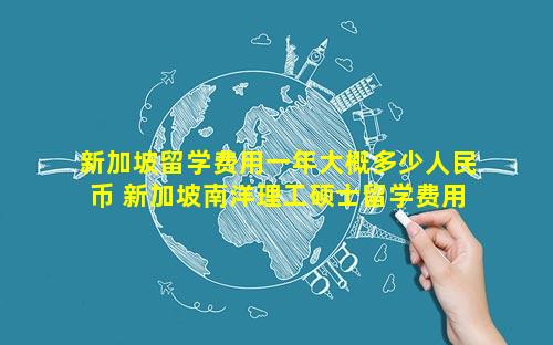 新加坡留学费用一年大概多少人民币 新加坡南洋理工硕士留学费用